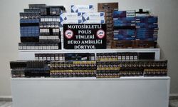 Hatay'da otomobilde 2 bin 573 paket sigara ele geçirildi