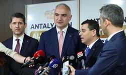 Kültür ve Turizm Bakanı Ersoy, Antalya'da proje tanıtım toplantısında konuştu