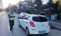 Alanya’dan 49 araç sürücüsüne 166 bin 222 lira para cezası