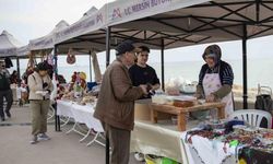 Üretici Kadın Stantları, bu kez ’Sevgililer Günü’ne özel kuruldu