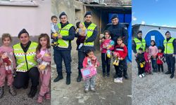 Jandarma Ekiplerinden Depremden Etkilenen Çocuklara Ziyaret