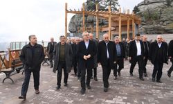 Başkan Güngör, Ali Kayası’nda Önceki Dönem Belde Belediye Başkanlarıyla Buluştu
