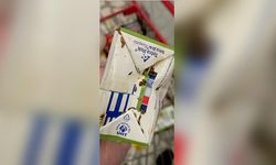 Markette ambalajı kurtlanmış süt bulundu