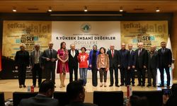 9'uncu Yüksek İnsani Değerler Ödülleri sahiplerini buldu