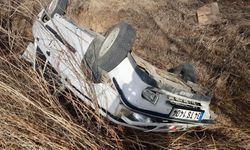 Elbistan'da şarampole devrilen otomobildeki 1 kişi öldü, 1 kişi yaralandı
