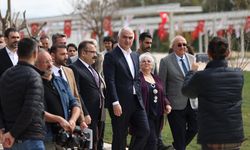 Kültür ve Turizm Bakanı Ersoy, Side Antik Kenti Karşılama Merkezi'nin açılışında konuştu