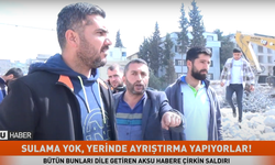 Aksu Tv Haber Ekibine Çirkin Saldırı