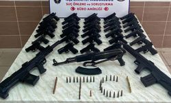Adana'da 55 ruhsatsız silah ele geçirildi