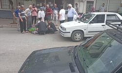 Adana'da otomobilin çarptığı yaya yaralandı