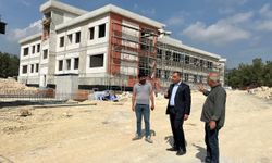 Mezitli Devlet Hastanesinin inşası sürüyor