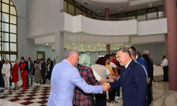 Mersin Üniversitesi’nde bayramlaşma