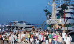 Antalya'da gazeteciler yat turu ile yaza "merhaba" dedi