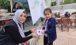 Kahramanmaraş'ta Filistin yararına kermes düzenlendi