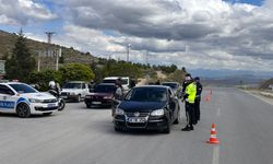 Afşin’de Trafik Polisinden Araç Denetimi