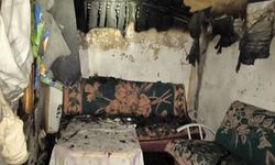 Burdur'da çıkan yangında iş yeri zarar gördü