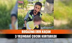 Afşin'de Boğazına Erik Kaçan 3 Yaşındaki Çocuk Kurtarıldı