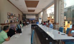 Edebiyatın Başkenti Dergisi şair ve yazarları ile toplantı gerçekleştirdi