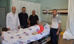 Kahramanmaraş'ta 4 aylık hamile kadının karnından 3 kilo 350 gram tümör çıkarıldı