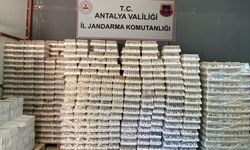 Antalya'da 800 litre kaçak içki ele geçirildi