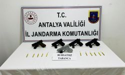 Antalya'da silah kaçakçılığı zanlısı  tutuklandı