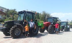 Mersin'de ORKÖY projesi kapsamında vatandaşlara traktör desteği verildi