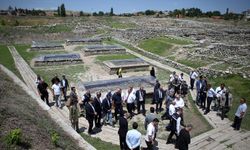 Bakan Ersoy, Hattuşa ve Alacahöyük ören yerlerini gezdi