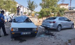 Afşin’de Otomobil, Park Halindeki Aracın Üzerine Düştü: 1 Yaralı