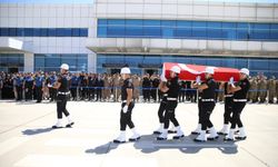 Şehit Polis Memuru Peksoy, Kahramanmaraş'ta Son Yolculuğuna Uğurlandı