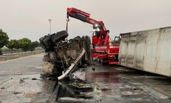 Mersin'de silobasa çarpan tırın sürücüsü öldü