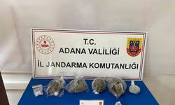 Adana’da 2 kilo 700 gram esrar ele geçirildi