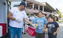 Çocuklara serinleten sürpriz: Limonlu dondurma