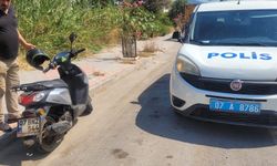 Kaza yapan motosikletin sürücüsü yaralandı