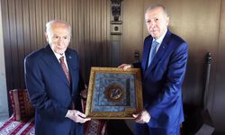 Cumhurbaşkanı Erdoğan Bahçeli ile görüştü