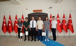 Kaymakam Sarıdoğan, Derece Yapan Öğrencileri Ödüllendirdi