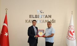 Kaymakam Demirel Emekliye Ayrılan Organize Sanayi Bölgesi Müdürünü Makamında Ağırladı