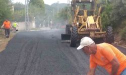 Dörtyol’da kış öncesi sıcak asfalt çalışması hızlandı