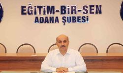 Eğitim-Bir-Sen Adana Şube Başkanı Sarıgeçeli: "Boykot ürünler kantinlerde yer almamalı"