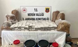 Mersin’de kaçak tütün, makaron ve sahte içki ele geçirildi