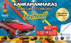 Kahramanmaraş Klasik Otomobil Festivali için geri sayım başladı