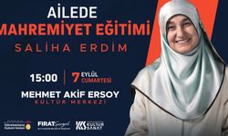 Saliha Erdim, “Ailede Mahremiyet Eğitimi” Anlatacak