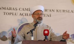 Diyanet İşleri Başkanı Erbaş,  Cami ve Kur'an Kursları Açılışına Katıldı