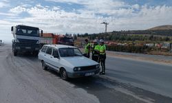 Afşin'de Emniyet Kemeri Denetimi Gerçekleştirildi