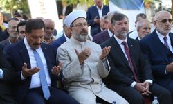 Diyanet İşleri Başkanı Erbaş, Hatay'da yapımı tamamlanan 40 caminin açılışına katıldı