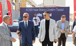 Adana OSB’de İkinci Beton Santrali Hizmete Girdi