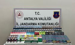 Antalya’da kaçak sigara operasyonu