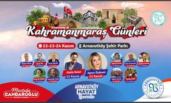 Arnavutköy’de Kahramanmaraş Günleri Başlıyor