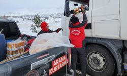 Büyükşehir İtfaiyesinin Desteği Soğuk Havada Yürekleri Isıttı