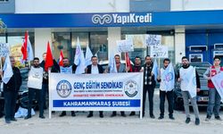 Genç Eğitim Sendikasından Maaş Bankası’na Protesto