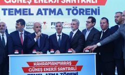 Kahramanmaraş'ta Güneş Enerji Santrali’nin Temeli Atıldı