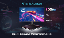 300 Hz Yenileme Hızına Sahip Yeni Excalibur 27” Curved Gaming Monitör Satışa Çıktı